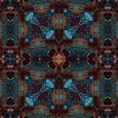 Kusursuz etnik düzen. Yaratıcı doku arka planı. Karmaşık bir doku. Geçmişe dönüş. Sanat deseni