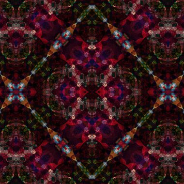 Kusursuz etnik düzen. Yaratıcı doku arka planı. Karmaşık bir doku. Geçmişe dönüş. Sanat deseni