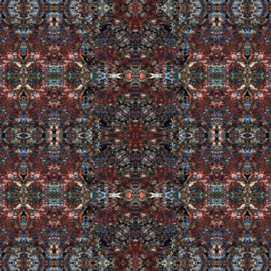 Kusursuz etnik düzen. Yaratıcı doku arka planı. Karmaşık bir doku. Geçmişe dönüş. Sanat deseni