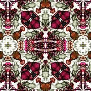 Kusursuz etnik düzen. Yaratıcı doku arka planı. Karmaşık bir doku. Geçmişe dönüş. Sanat deseni