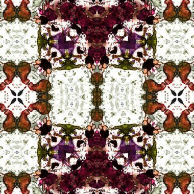 Kusursuz etnik düzen. Yaratıcı doku arka planı. Karmaşık bir doku. Geçmişe dönüş. Sanat deseni