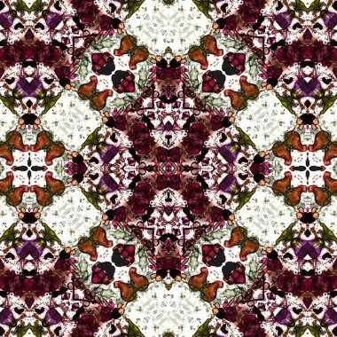 Kusursuz etnik düzen. Yaratıcı doku arka planı. Karmaşık bir doku. Geçmişe dönüş. Sanat deseni