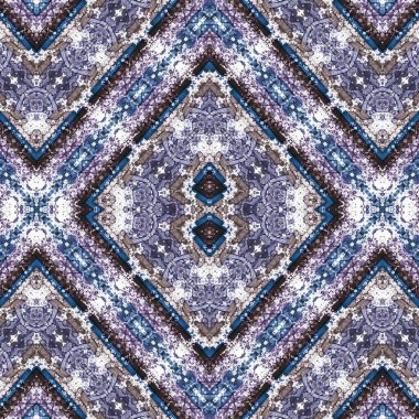 Kusursuz etnik düzen. Yaratıcı doku arka planı. Karmaşık bir doku. Geçmişe dönüş. Sanat deseni