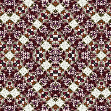 Kusursuz etnik düzen. Yaratıcı doku arka planı. Karmaşık bir doku. Geçmişe dönüş. Sanat deseni