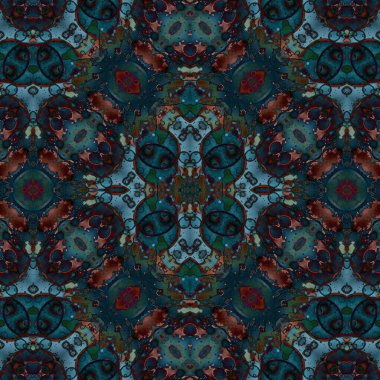 Kusursuz etnik düzen. Yaratıcı doku arka planı. Karmaşık bir doku. Geçmişe dönüş. Sanat deseni