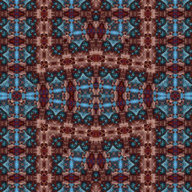 Kusursuz etnik düzen. Yaratıcı doku arka planı. Karmaşık bir doku. Geçmişe dönüş. Sanat deseni