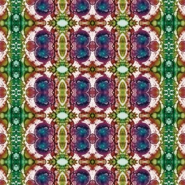 Kusursuz etnik düzen. Yaratıcı doku arka planı. Karmaşık bir doku. Geçmişe dönüş. Sanat deseni