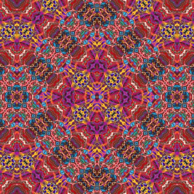 Kusursuz etnik düzen. Yaratıcı doku arka planı. Karmaşık bir doku. Geçmişe dönüş. Sanat deseni