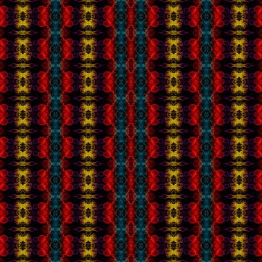 Kusursuz etnik düzen. Yaratıcı doku arka planı. Karmaşık bir doku. Geçmişe dönüş. Sanat deseni