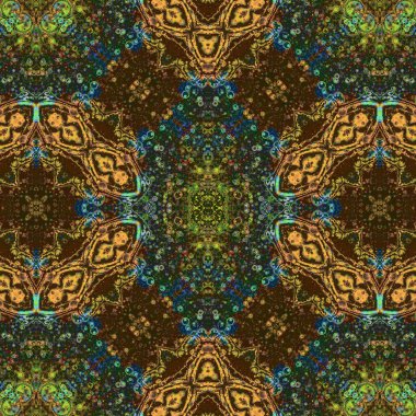 Kusursuz etnik düzen. Yaratıcı doku arka planı. Karmaşık bir doku. Geçmişe dönüş. Sanat deseni