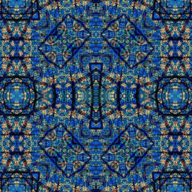 Kusursuz etnik düzen. Yaratıcı doku arka planı. Karmaşık bir doku. Geçmişe dönüş. Sanat deseni