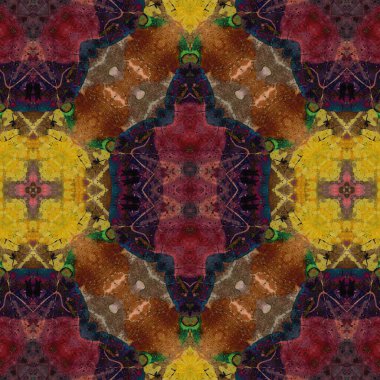 Kusursuz etnik düzen. Yaratıcı doku arka planı. Karmaşık bir doku. Geçmişe dönüş. Sanat deseni