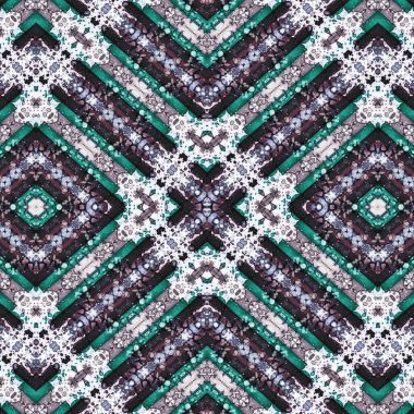 Kusursuz etnik düzen. Yaratıcı doku arka planı. Karmaşık bir doku. Geçmişe dönüş. Sanat deseni