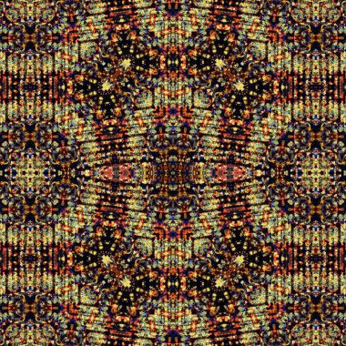 Kusursuz etnik düzen. Yaratıcı doku arka planı. Karmaşık bir doku. Geçmişe dönüş. Sanat deseni