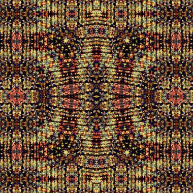 Kusursuz etnik düzen. Yaratıcı doku arka planı. Karmaşık bir doku. Geçmişe dönüş. Sanat deseni