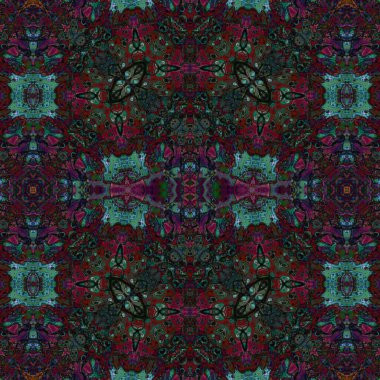 Kusursuz etnik düzen. Yaratıcı doku arka planı. Karmaşık bir doku. Geçmişe dönüş. Sanat deseni