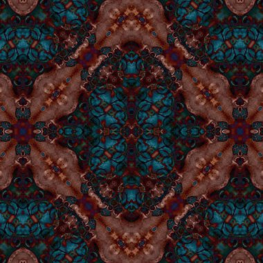 Kusursuz etnik düzen. Yaratıcı doku arka planı. Karmaşık bir doku. Geçmişe dönüş. Sanat deseni