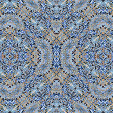 Kusursuz etnik düzen. Yaratıcı doku arka planı. Karmaşık bir doku. Geçmişe dönüş. Sanat deseni