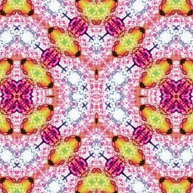 Kusursuz etnik düzen. Yaratıcı doku arka planı. Karmaşık bir doku. Geçmişe dönüş. Sanat deseni