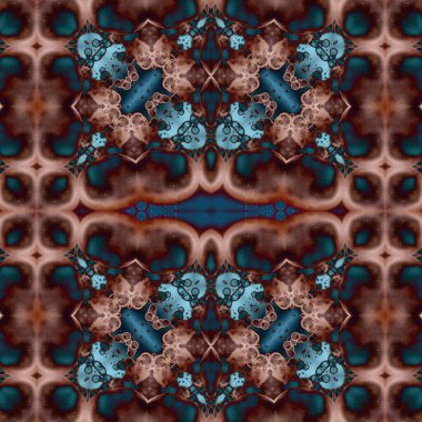 Kusursuz etnik düzen. Yaratıcı doku arka planı. Karmaşık bir doku. Geçmişe dönüş. Sanat deseni