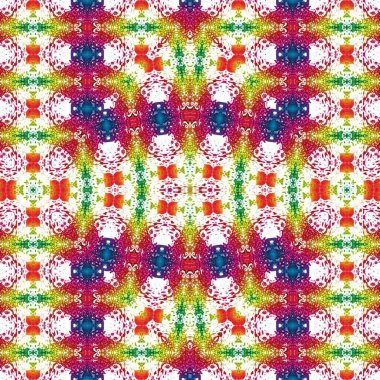 Kusursuz etnik düzen. Yaratıcı doku arka planı. Karmaşık bir doku. Geçmişe dönüş. Sanat deseni