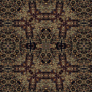 Kusursuz etnik düzen. Yaratıcı doku arka planı. Karmaşık bir doku. Geçmişe dönüş. Sanat deseni