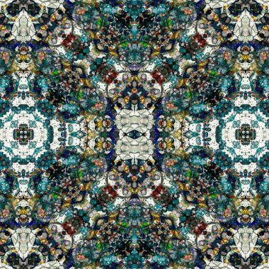 Kusursuz etnik düzen. Yaratıcı doku arka planı. Karmaşık bir doku. Geçmişe dönüş. Sanat deseni