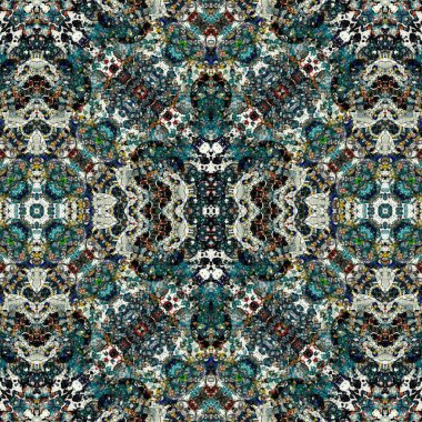 Kusursuz etnik düzen. Yaratıcı doku arka planı. Karmaşık bir doku. Geçmişe dönüş. Sanat deseni