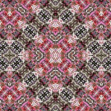 Kusursuz etnik düzen. Yaratıcı doku arka planı. Karmaşık bir doku. Geçmişe dönüş. Sanat deseni