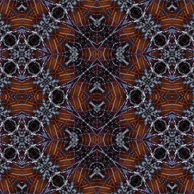 Kusursuz etnik düzen. Yaratıcı doku arka planı. Karmaşık bir doku. Geçmişe dönüş. Sanat deseni