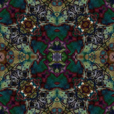 Kusursuz etnik düzen. Yaratıcı doku arka planı. Karmaşık bir doku. Geçmişe dönüş. Sanat deseni