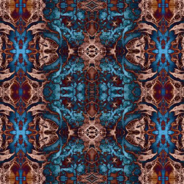 Kusursuz etnik düzen. Yaratıcı doku arka planı. Karmaşık bir doku. Geçmişe dönüş. Sanat deseni