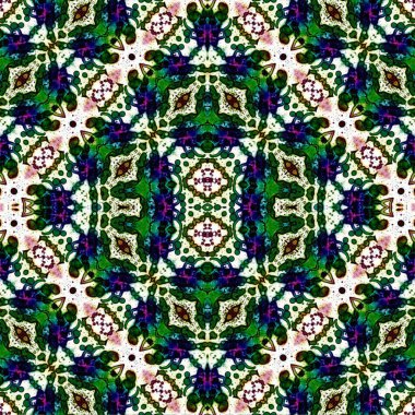 Kusursuz etnik düzen. Yaratıcı doku arka planı. Karmaşık bir doku. Geçmişe dönüş. Sanat deseni