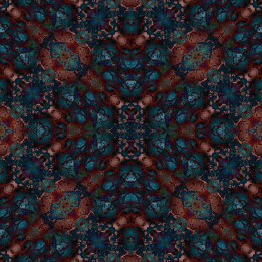 Kusursuz etnik düzen. Yaratıcı doku arka planı. Karmaşık bir doku. Geçmişe dönüş. Sanat deseni