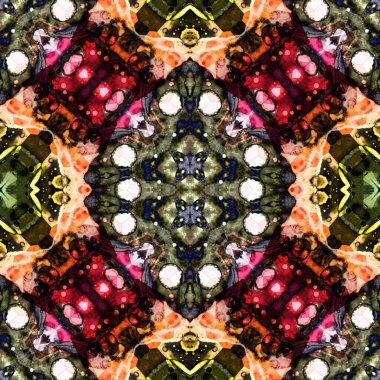 Kusursuz etnik düzen. Yaratıcı doku arka planı. Karmaşık bir doku. Geçmişe dönüş. Sanat deseni