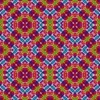 Kusursuz etnik düzen. Yaratıcı doku arka planı. Karmaşık bir doku. Geçmişe dönüş. Sanat deseni