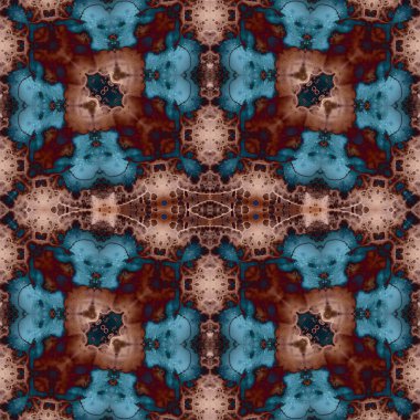 Kusursuz etnik düzen. Yaratıcı doku arka planı. Karmaşık bir doku. Geçmişe dönüş. Sanat deseni