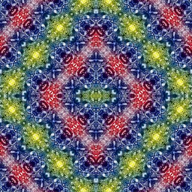 Kusursuz etnik düzen. Yaratıcı doku arka planı. Karmaşık bir doku. Geçmişe dönüş. Sanat deseni