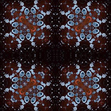 Kusursuz etnik düzen. Yaratıcı doku arka planı. Karmaşık bir doku. Geçmişe dönüş. Sanat deseni