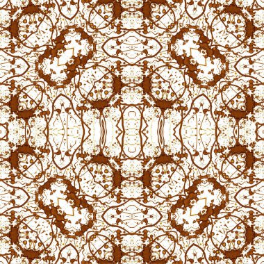 Kusursuz etnik düzen. Yaratıcı doku arka planı. Karmaşık bir doku. Geçmişe dönüş. Sanat deseni