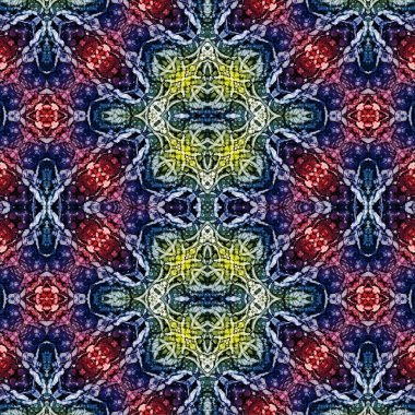 Kusursuz etnik düzen. Yaratıcı doku arka planı. Karmaşık bir doku. Geçmişe dönüş. Sanat deseni