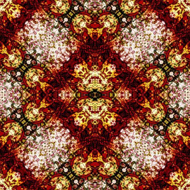 Kusursuz etnik düzen. Yaratıcı doku arka planı. Karmaşık bir doku. Geçmişe dönüş. Sanat deseni