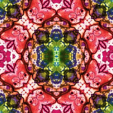 Kusursuz etnik düzen. Yaratıcı doku arka planı. Karmaşık bir doku. Geçmişe dönüş. Sanat deseni