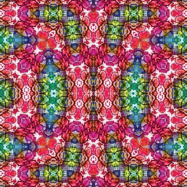 Kusursuz etnik düzen. Yaratıcı doku arka planı. Karmaşık bir doku. Geçmişe dönüş. Sanat deseni