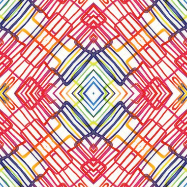 Kusursuz etnik düzen. Yaratıcı doku arka planı. Karmaşık bir doku. Geçmişe dönüş. Sanat deseni