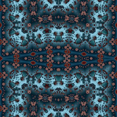 Kusursuz etnik düzen. Yaratıcı doku arka planı. Karmaşık bir doku. Geçmişe dönüş. Sanat deseni