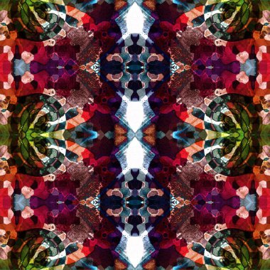 Kusursuz etnik düzen. Yaratıcı doku arka planı. Karmaşık bir doku. Geçmişe dönüş. Sanat deseni