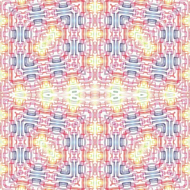 Kusursuz etnik düzen. Yaratıcı doku arka planı. Karmaşık bir doku. Geçmişe dönüş. Sanat deseni