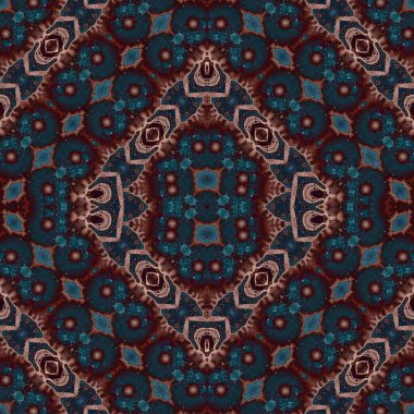 Kusursuz etnik düzen. Yaratıcı doku arka planı. Karmaşık bir doku. Geçmişe dönüş. Sanat deseni