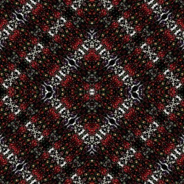 Kusursuz etnik düzen. Yaratıcı doku arka planı. Karmaşık bir doku. Geçmişe dönüş. Sanat deseni